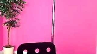 Glamour babe with big boobs masturbates in lingerie