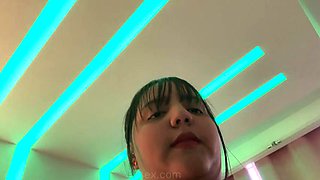 Spying on the neighbor while I change by Alina Starr: Amateur, Latina  Sexy Porn