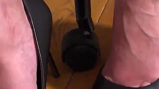 AuntJudysXXX - Your 48yo Busty MILF Boss Ruby Cattrall Sucks Your Cock at the Office