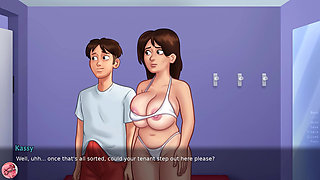 My STEPMOTHER's tits make me hard when I see her naked - 1 - Jazziuu