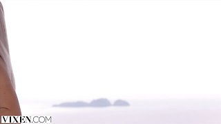 Eva Elfie's big tits action by Vixen