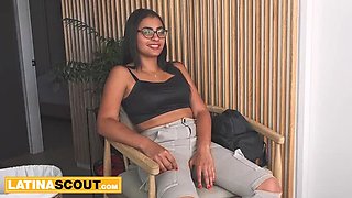Natural Latina Lingerie Model Casting: Big Boss Fucks Her Hard Doggystyle & Cums
