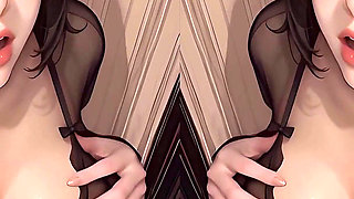 Ashley Graves Couldn't Resist a Big Black Cock That Stretched Her Anus and Throat 4K 90fps 3D Model