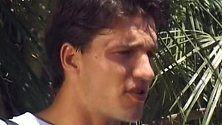 Busty Blonde Lydia Is with Two Guys Outdoors Having Sex - Private Porn Sex Videos