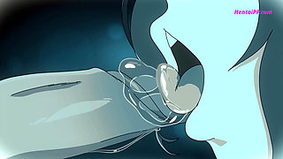 Reze Licks His Cock From Base To Tip Then Takes Him All The Way Down