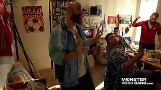 Monster Cock Gangbang: Hot Wife Takes Rough Group Orgy with Squirting & Anal