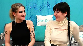QueerCrush interview with Adalind Gray and Amelia Ivory