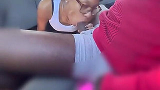 Pretty Four Eyed Girl Gets Cum in Her Mouth