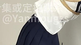 Straight Arm Plus Japanese Reverse Tie Folded Leg Semi-suspension