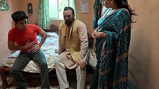 Indian aunty big boobs riding and bouncing