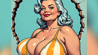 Chubby Bikini Beauties Art