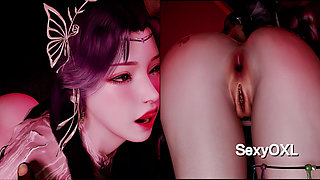 Yun Xi's deep throat