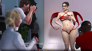 Darker 12 Grace Strips Naked in Studio and Squirts on a Dildo in Front of Everyone