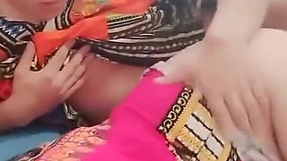 Hindi Passion: Stepmother and Stepson Fuck When the Cuckold Leaves. Indian Stepmother Shares Bed with Her Stepson. Indian Desire