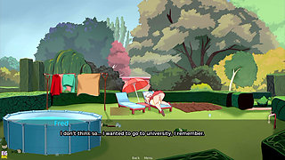 The Secret of the House #87: Eating the Hot Pussy of a Naughty MILF - by Eroticgamesnc