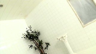 Kinky double japanese blowjob and hardcore fucking session