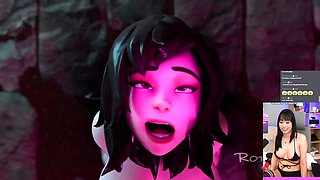Dark Overwatch Anime porn - Mei becomes a mindless sub who covets for fucky-fucky