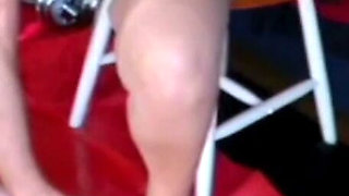 Jen Is Peeing on Johns Foot