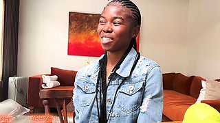 Amateur Ebony Teen Rough Deep Throat