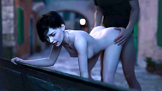 Lust Academy 74: James Fucks Vampire Venessa Doggy & Cowgirl Pound