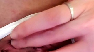 Chubby Brunette Big Boobs Dildo Masturbation