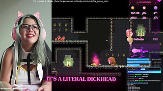 Lewd God Gameplay - Gabbi Plays as a Horny Divine Slut in Heat