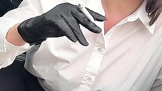 4 Cigarettes Deep Smoke & Spit Seduction POV