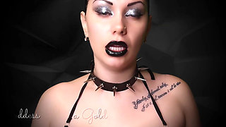 Drink my goddess's spit, loser, and cum while licking it off from the floor