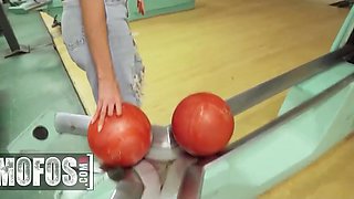 Babe Gaby Ortega Put On a Public Show Right in the Bowling Alley