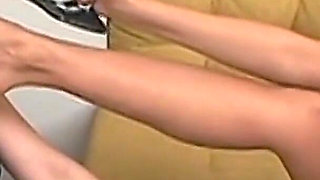 Swallow My Perfect Feet Bitch! - Perfect Blue Eyes Girl and Deep Feet Lezdom