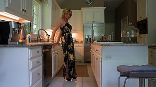 Blonde JDTG in Pantyhose
