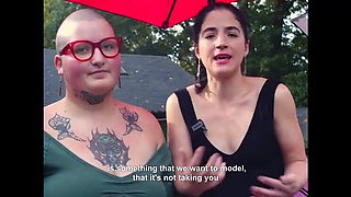 Lesbian Orgy Group Sex: Cliff Media First LGBTQ Shoot Week Documentary in 4K