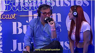 Jessica Sodi’s Sex Machine Fantasy Fulfilled in Juan Bustos’ Podcast