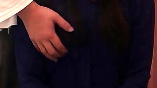 Step Father Masturbates Skinny Asian Teen Pussy Mayu and Fucks Her