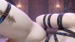 3D Hentai Cowgirl Doll - Smart Ropes Control & Float Ahegao