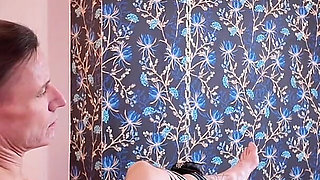 Sensual Scarf Bondage and JOI