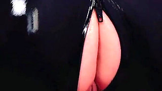 Latex Hot Teasing Video, Rubber Catsuit