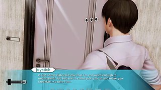 Crazy Waifu's Big Tits Academy Fun - 3D Hentai Anal