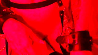 Blonde Babe's BDSM Solo Squirt Show