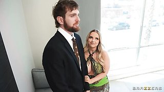 BBW chubby missionary with big natural tits