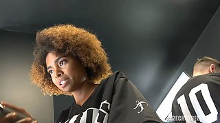 Czech Streets \u2013 Extra Sexy Black Hairdresser