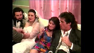 Shameful Wedding Orgy: Bride Fucked by Peter North & Pornstars