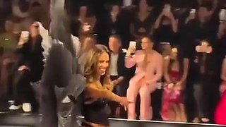 Alessandra Ambrosio Globes, Lingerie Vignette in Victoria's Secret Style Flash 2005