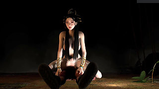 Pixel Goddess of Seduction Supreme - 3D Animation Hentai