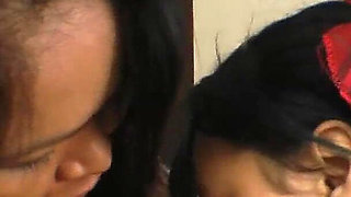 Hot Lesbian Kisses MILF Vs College Girl - Feel My Tongue Deep and Wet