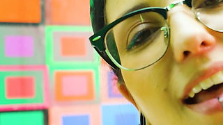 College Girl Solo Fuck Machine - Pussy Pounding