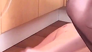 Sexy lady gives a handjob