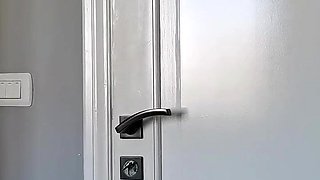 You opened the door to a raw grandmother and she displayed you her enormous knockers.