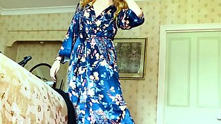 Blonde emo amateur solo masturbation