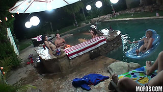 Mofos - Four on the Fourth, Grils Go Wild on Break